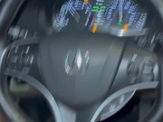 CAR SEX MAKES ME CUM AT THE WHEEL 14/16