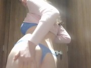 Horny Girl Naughty StripTease 9/16