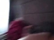 Gagging on his cock 13/16