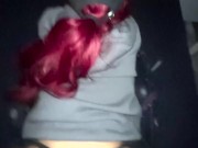 My neighbor came to watch a movie and CUM in me. 4/16