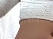 Hot girl masturbates for the first time with her fingers inside and a stuffed animal 10/16