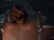 Crew member on Carnival cruise ship bends big booty teen over and fucks her from behind- dayytripper 6/16