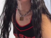 Slutty cheerleader strips for you 1/16