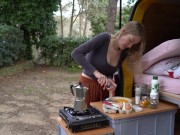 Lonely Girl Outdoor Camping ASMR 11/16