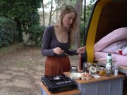 Lonely Girl Outdoor Camping ASMR 5/16