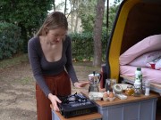 Lonely Girl Outdoor Camping ASMR 6/16