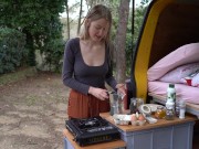 Lonely Girl Outdoor Camping ASMR 7/16