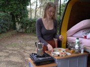 Lonely Girl Outdoor Camping ASMR 9/16