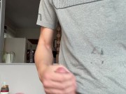 College boy gets off after practice 4/16