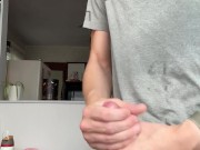 College boy gets off after practice 7/16