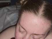 Took a whore home and she sucked my cock 8/16