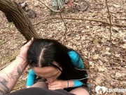 Deepthroating my cock after doggy style fucking 15/16