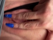 Pretty Blonde cumming at work💃💦 3/16