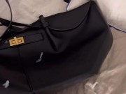 Huge load on leather jacket 16/16