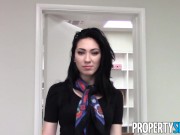 Propertysex Good-looking Agent Makes Live Sex Porn Video With Client Finished With Huge Cumshot On Her Face 4/16
