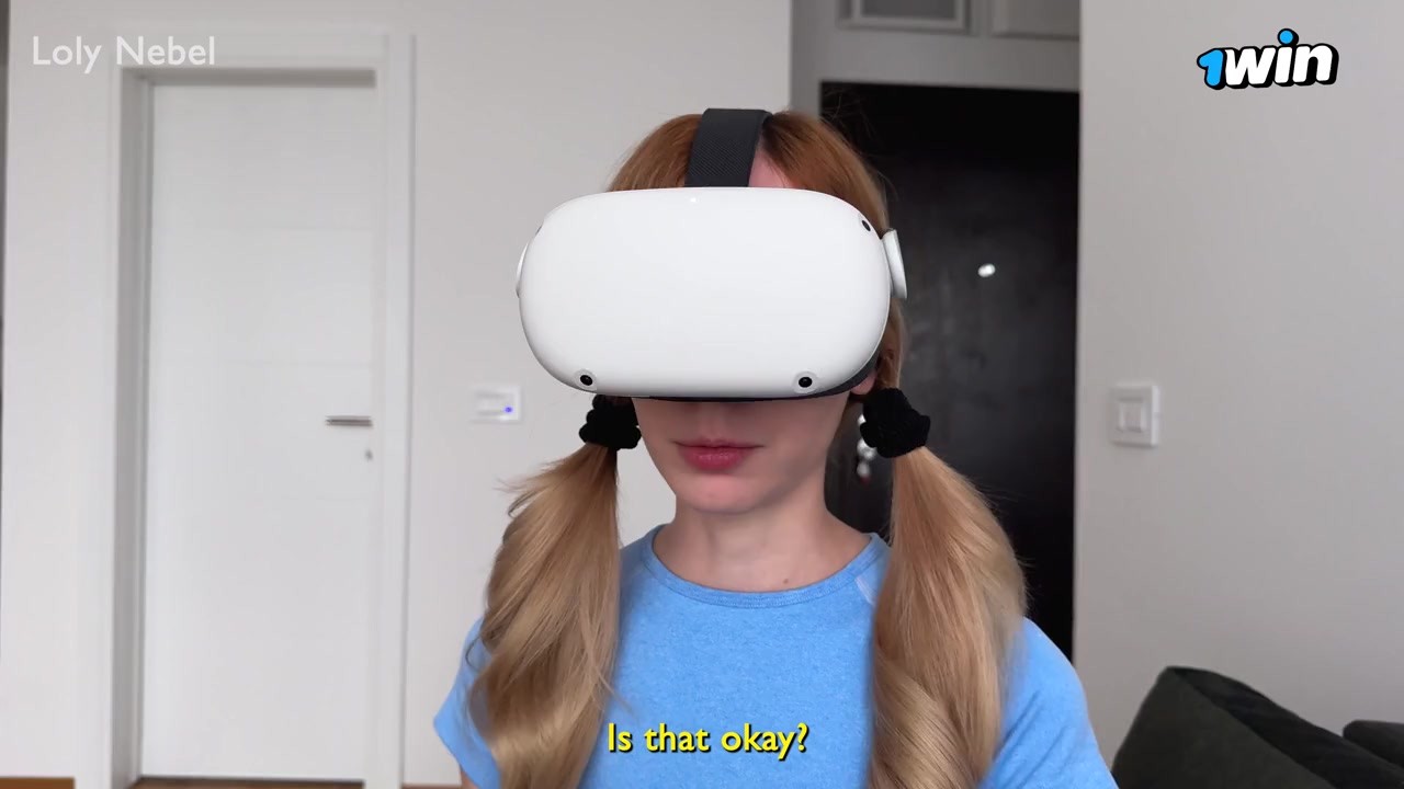 My balls were burning! So I fucked gf while her sister in VR glasses was playing nearby - Loly Nebel - RedTube