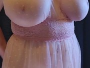 Skinny hit MILF shows off massive tits 10/16