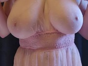 Skinny hit MILF shows off massive tits 9/16