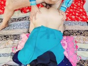 desi hot couple anal fucking, rough anal sex with sexy hindi, indian wife doggystyle anal fuck 13/16