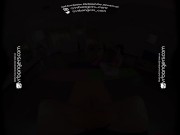 VR Bangers: Threesome FFM and Double Blowjob with Your Horny Girlfriend and Fitness Trainer VR Porn 3/16