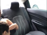 My hot girlfriend asks me to have sex in the car on the way home 12/16