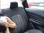 My hot girlfriend asks me to have sex in the car on the way home 8/16
