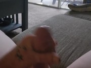 Masturbating home alone Cumming at the end 5/16