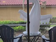 Getting my self hard in front of window where my sexy neighbors can see me 16/16