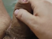 Masturbation in bathroom 2/16