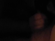 Hardcore blowjob in the Dark ended with facial 13/16