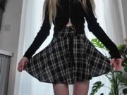 Mini Skirts Try On Haul  - Trying on all my mini skirts! 8/16