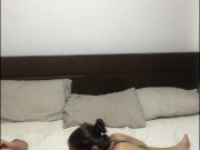 I give a delicious pussy blowjob to my best friend. 9/16