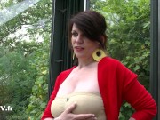 Anal sex in the garden of the house 3/16