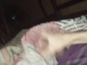 Gozando gostoso enquanto estou sozinho em casa (veio porra na minha cara) 8/16