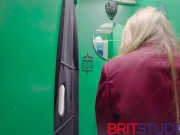 Gloryhole: Teen Schoolgirl Sucks Cock 4/16