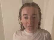 Sexy Redhead Rides Dildo In Shower| ONLYFANS LEOTHEREDHEAD 5/16