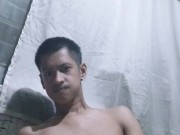 Playing my dick till i cum (Nilaro ko tite ko hanggang labasan). 11/16