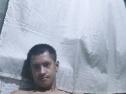 Playing my dick till i cum (Nilaro ko tite ko hanggang labasan). 5/16