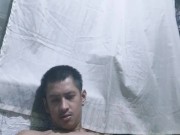 Playing my dick till i cum (Nilaro ko tite ko hanggang labasan). 6/16