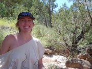 Naked Hike! Sweating Solo on Hot Trails 9/16