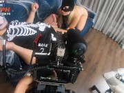 Behind the Scenes: My Wild Experience with a Blonde with Big Fake Tits and Hard Sex with Cumshot 7/16