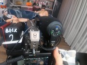 Behind the Scenes: My Wild Experience with a Blonde with Big Fake Tits and Hard Sex with Cumshot 9/16