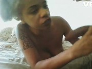 BEST BEAUTIFUL EXOTIC EBONY ROMANTIC BLOW JOB BJ BBC SWALLOW 4/16