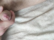 Big white cock filmed from above 14/16