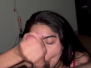 Argentina empieza mamando mi verga y termina con ella adentro 9/16