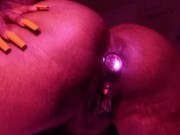 Veronika Cummings is a Nasty Hot Slut: Slapping, Spitting & Fucking Herself into Multiple Squirts 3/16