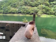 【野外露出】低身長ギャルが、外で全裸で散歩してみた。トイレ　お漏らし 5/16