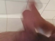 Jerk off under the shower 1/16