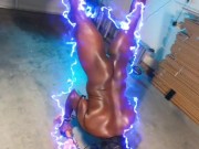 A lil fun with calisthenics and martial arts ..in the nudes 😈🍆 11/16