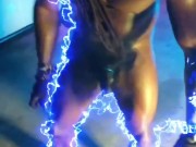 A lil fun with calisthenics and martial arts ..in the nudes 😈🍆 14/16